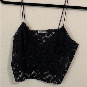FREE PEOPLE LACE TOP